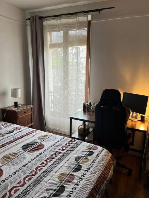 Charmant Appartement Proche Paris Saint-Ouen  Eksteriør billede