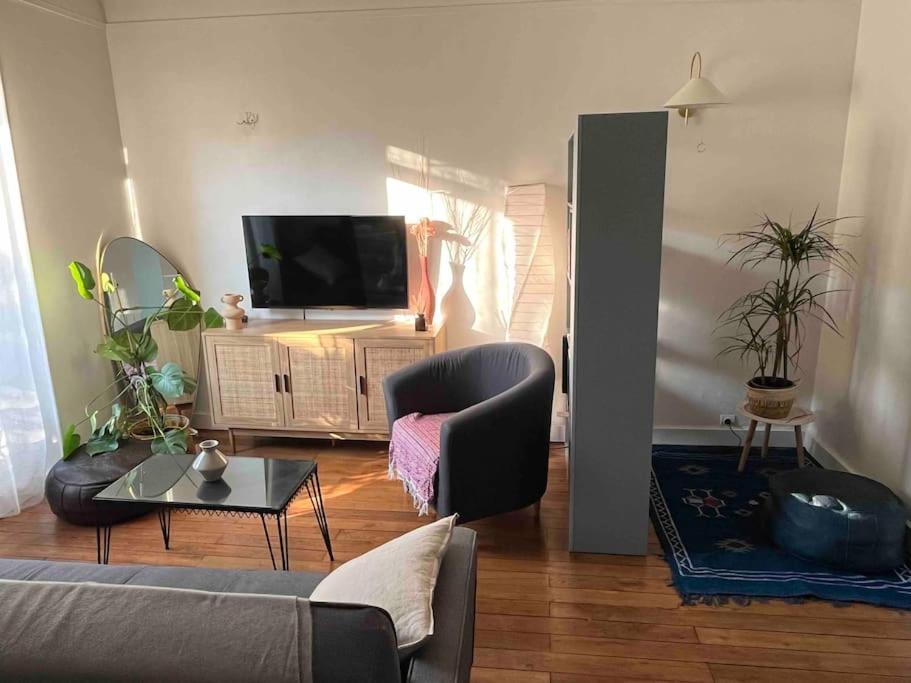 Charmant Appartement Proche Paris Saint-Ouen  Eksteriør billede